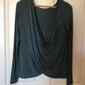 Emerald Green Low Back Top